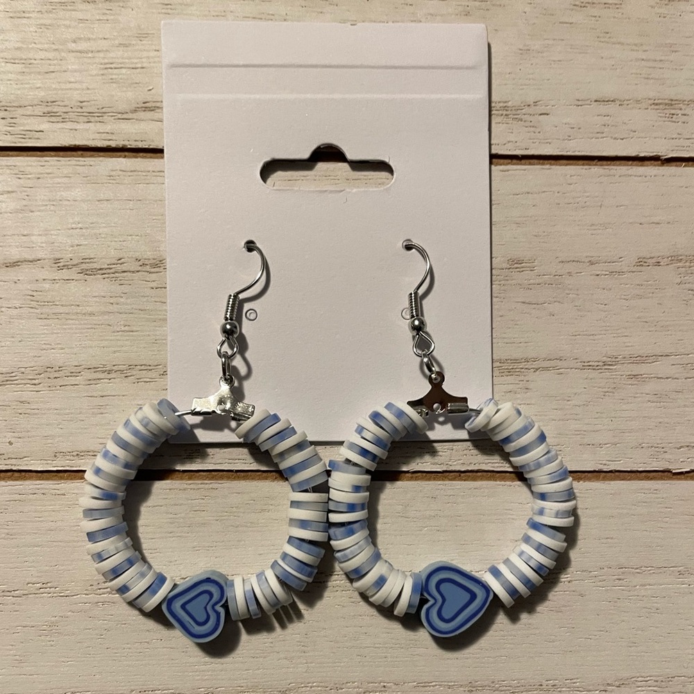 Beautiful Handmade Clay Earrings